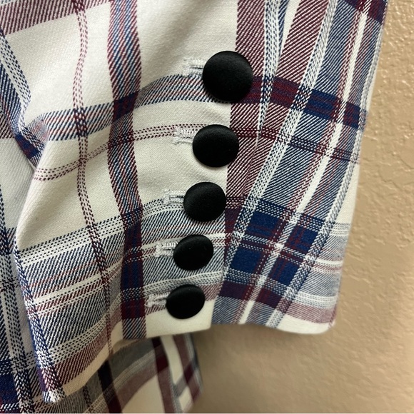 L’ academie double breasted plaid blazer! - Picture 4 of 7